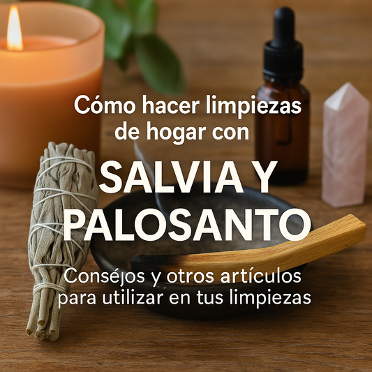 Limpieza energética con salvia y palosanto: guía práctica