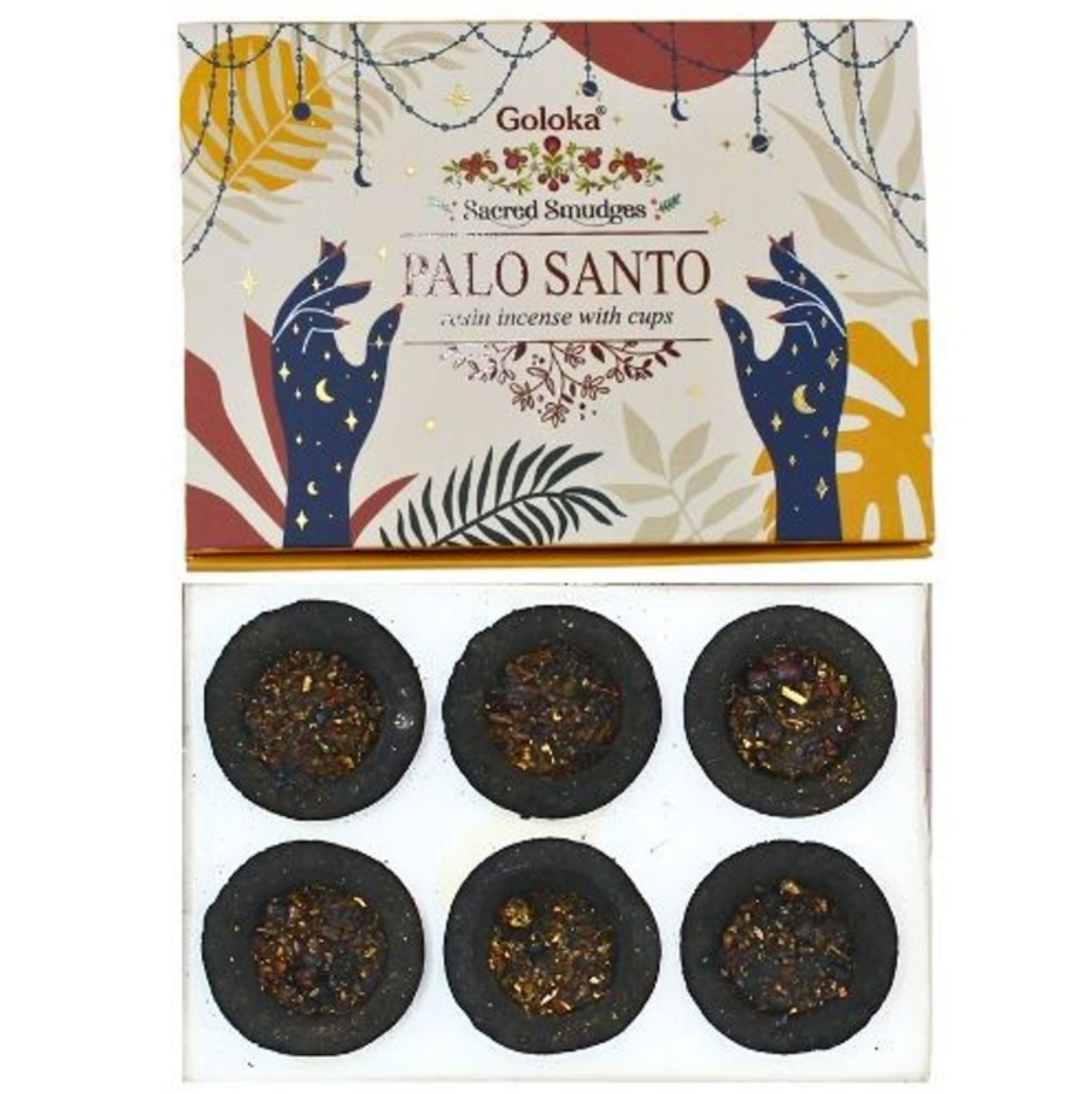 PALO SANTO - copas incienso Goloka Sacred Smudges