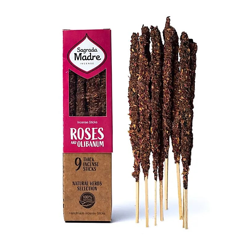 Incienso SAGRADA MADRE rosas y olíbano