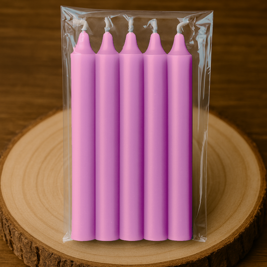 Pack de 5 MINI VELAS ritual de Colores 10cm