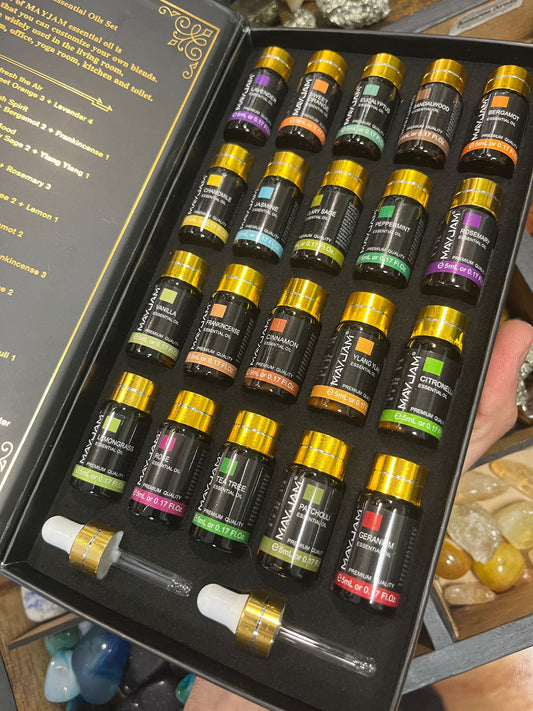 Set de Aceites Esenciales MAYJAM – 100% Naturales y Multifuncionales