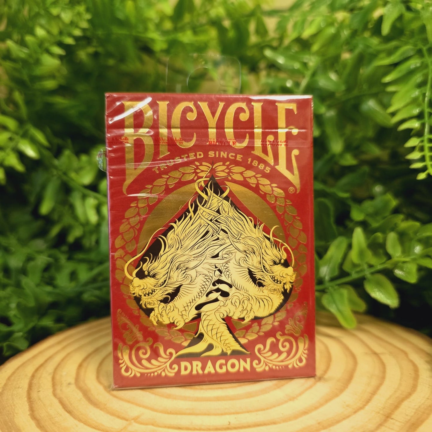 Bicycle Dragón Red – Baraja de Naipes Mágicos y Poderosos 🐉🔥