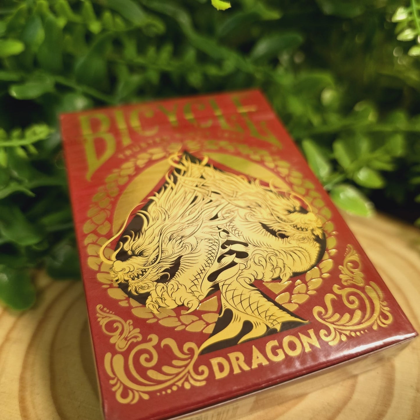 Bicycle Dragón Red – Baraja de Naipes Mágicos y Poderosos 🐉🔥