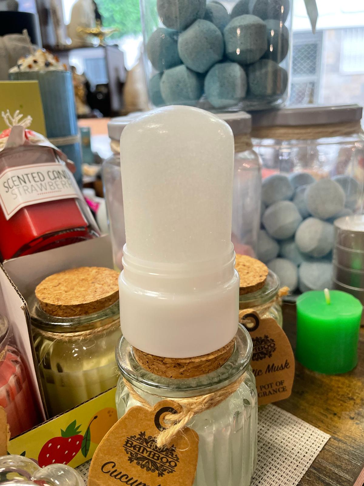 Desodorante Natural de Piedra de Alumbre – Protección y Frescura Natural🌿✨