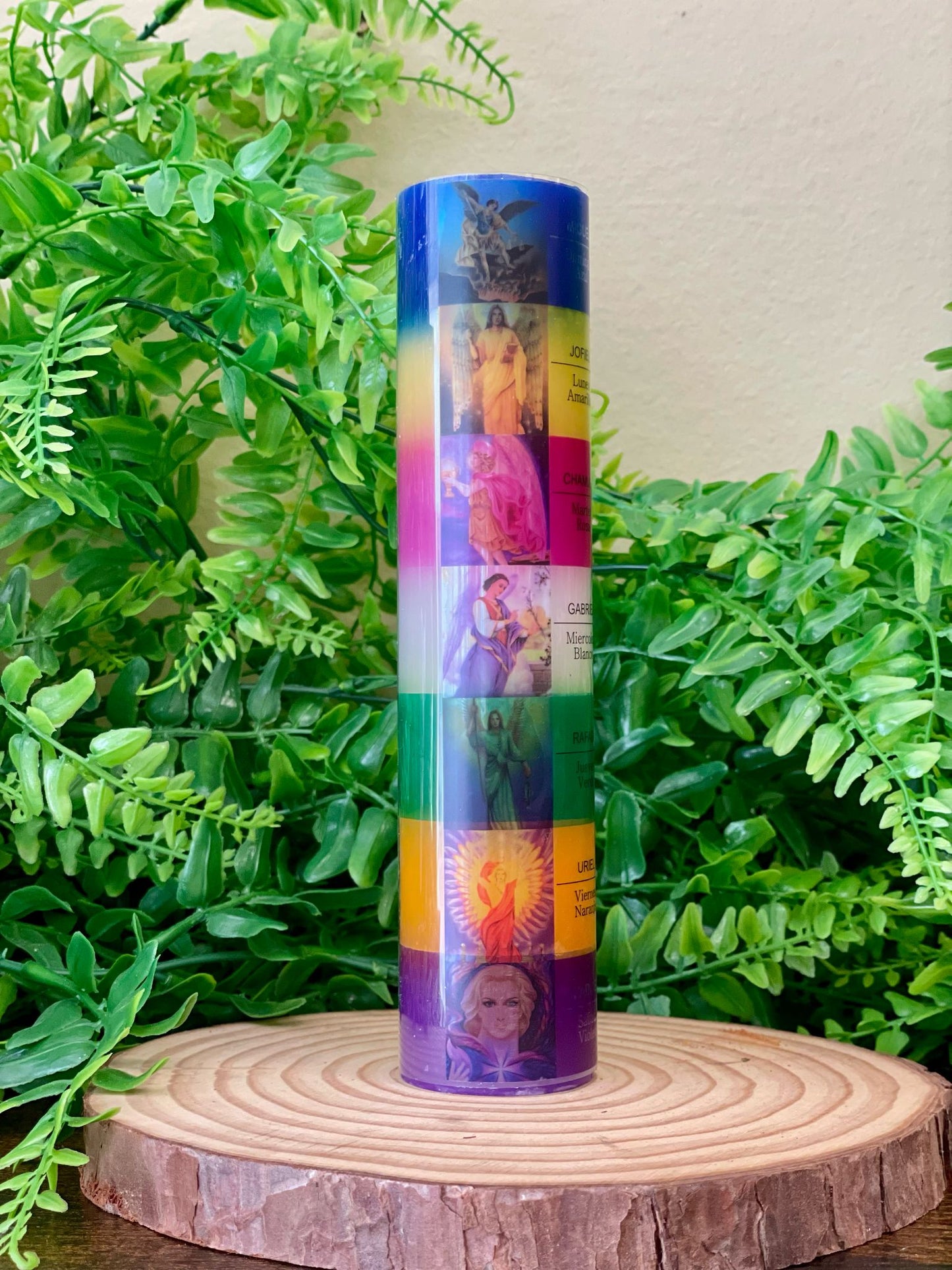 🕯️ Vela de los 7 Arcángeles – Luz Divina y Protección Celestial