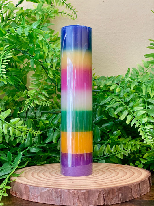 🕯️ Vela de los 7 Arcángeles – Luz Divina y Protección Celestial