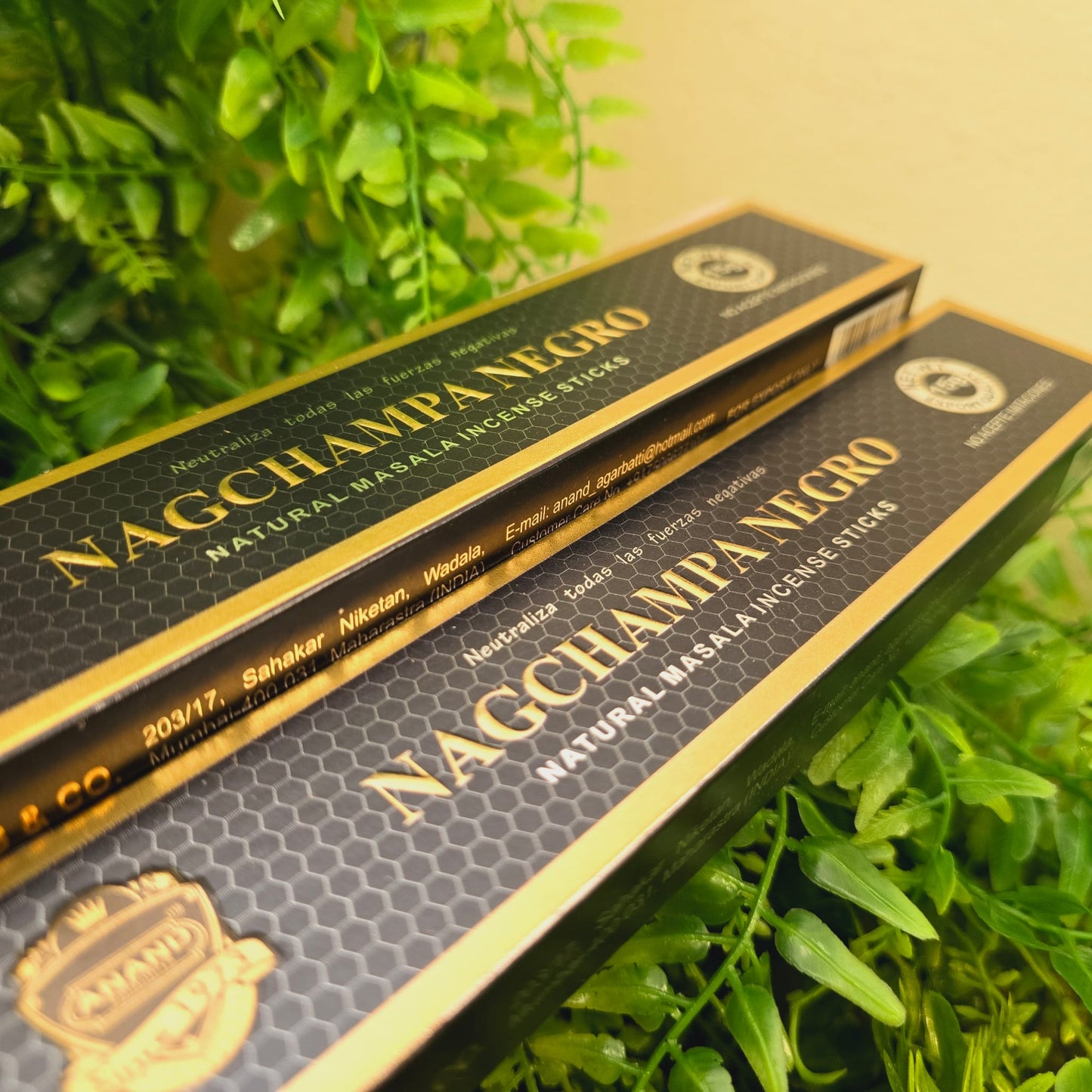 🖤✨ Incienso Nag Champa Negro - Protección y Poder Esotérico ✨🖤