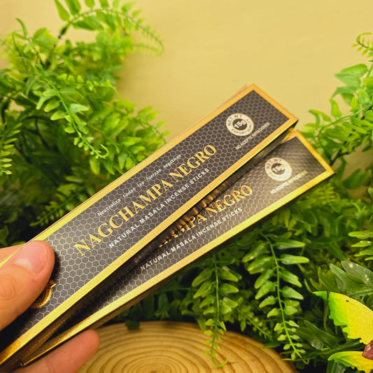 🖤✨ Incienso Nag Champa Negro - Protección y Poder Esotérico ✨🖤