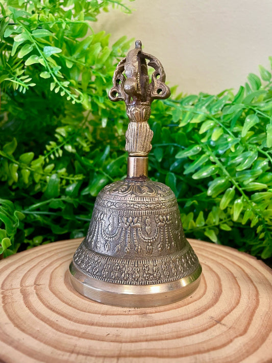 🔔✨ Campana Tibetana Grande – Armoniza cuerpo, mente y espíritu ✨🔔