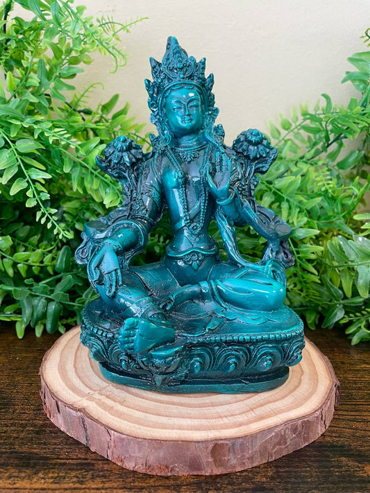 Figura de Tara Verde - Protección, Compasión y Liberación