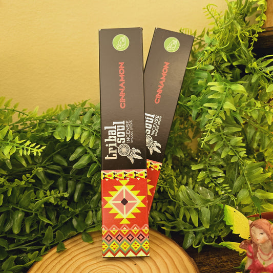 Incienso Tribal Soul Canela - Conecta con la Energía de la Abundancia ✨