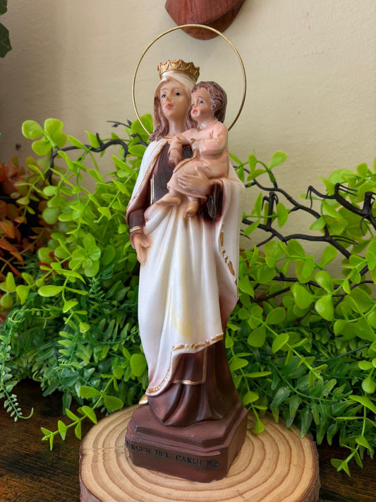 🌟 Figura Virgen del Carmen – Protección y Devoción Espiritual 🌟