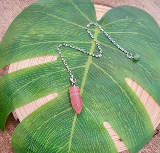 🔮 Péndulos de Minerales Naturales – Escucha la Voz de tu Intuición