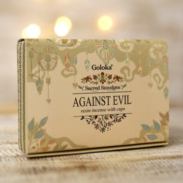 Against evil - copas incienso Goloka Sacred Smudges