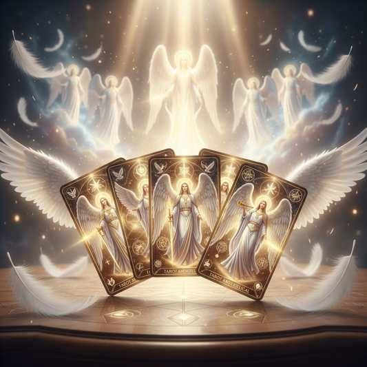 Tarot Arcangelical - cartas con luz angelical y arcángeles