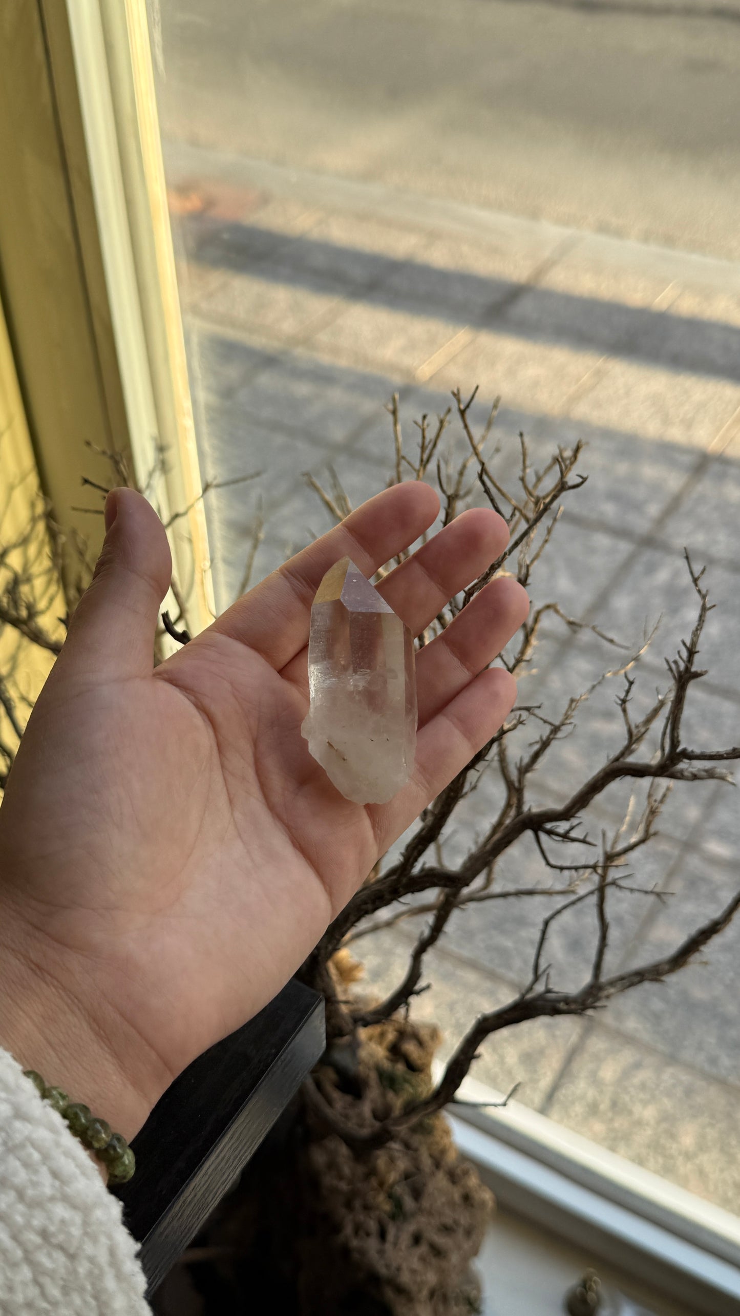 ✨ Drusa de Puntas de Cuarzo Transparente Natural – Brasil ✨