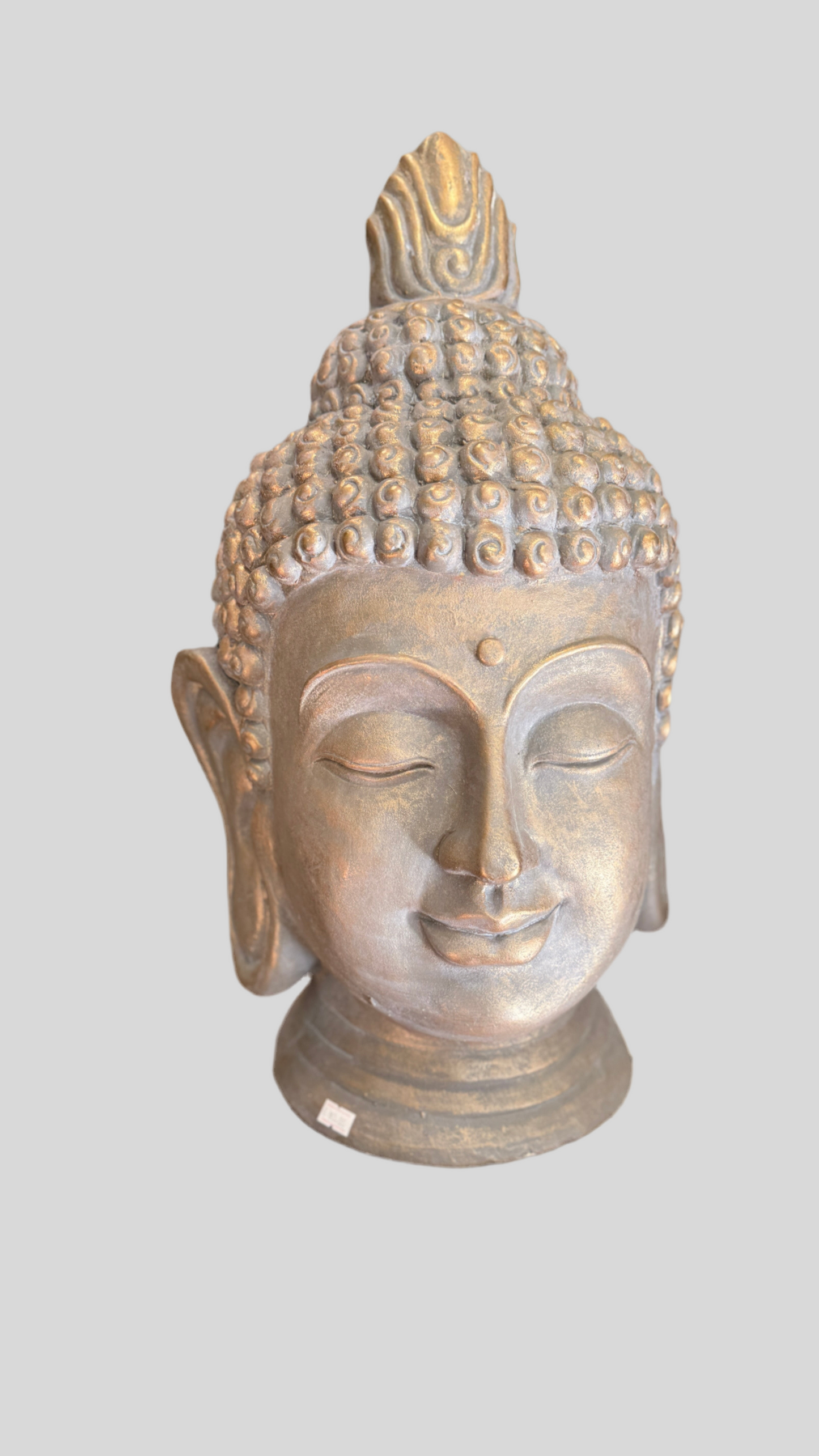 🪷 Cabeza de Buda Dorada – Símbolo de Paz, Sabiduría y Armonía Interior
