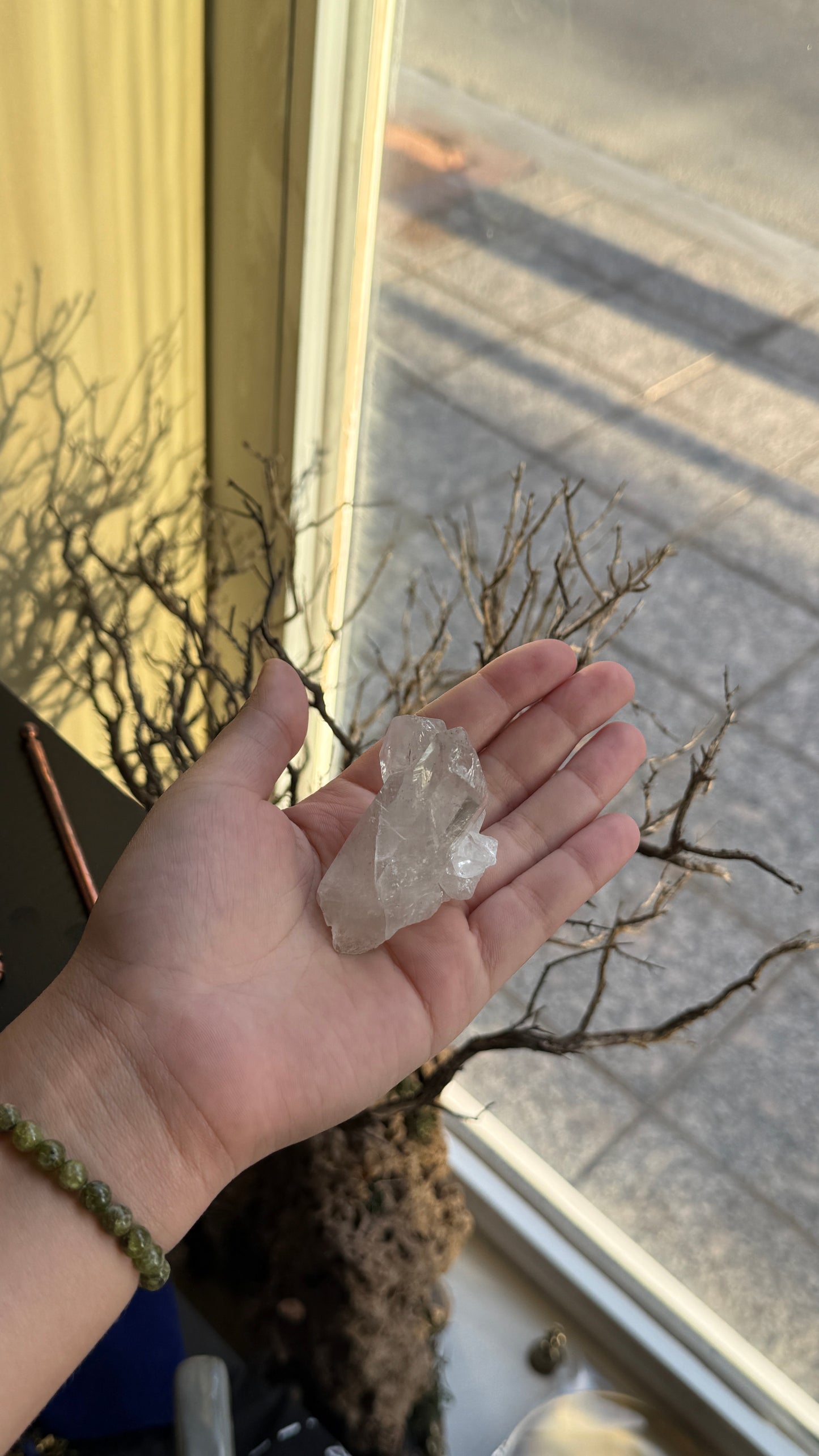 ✨ Drusa de Puntas de Cuarzo Transparente Natural – Brasil ✨