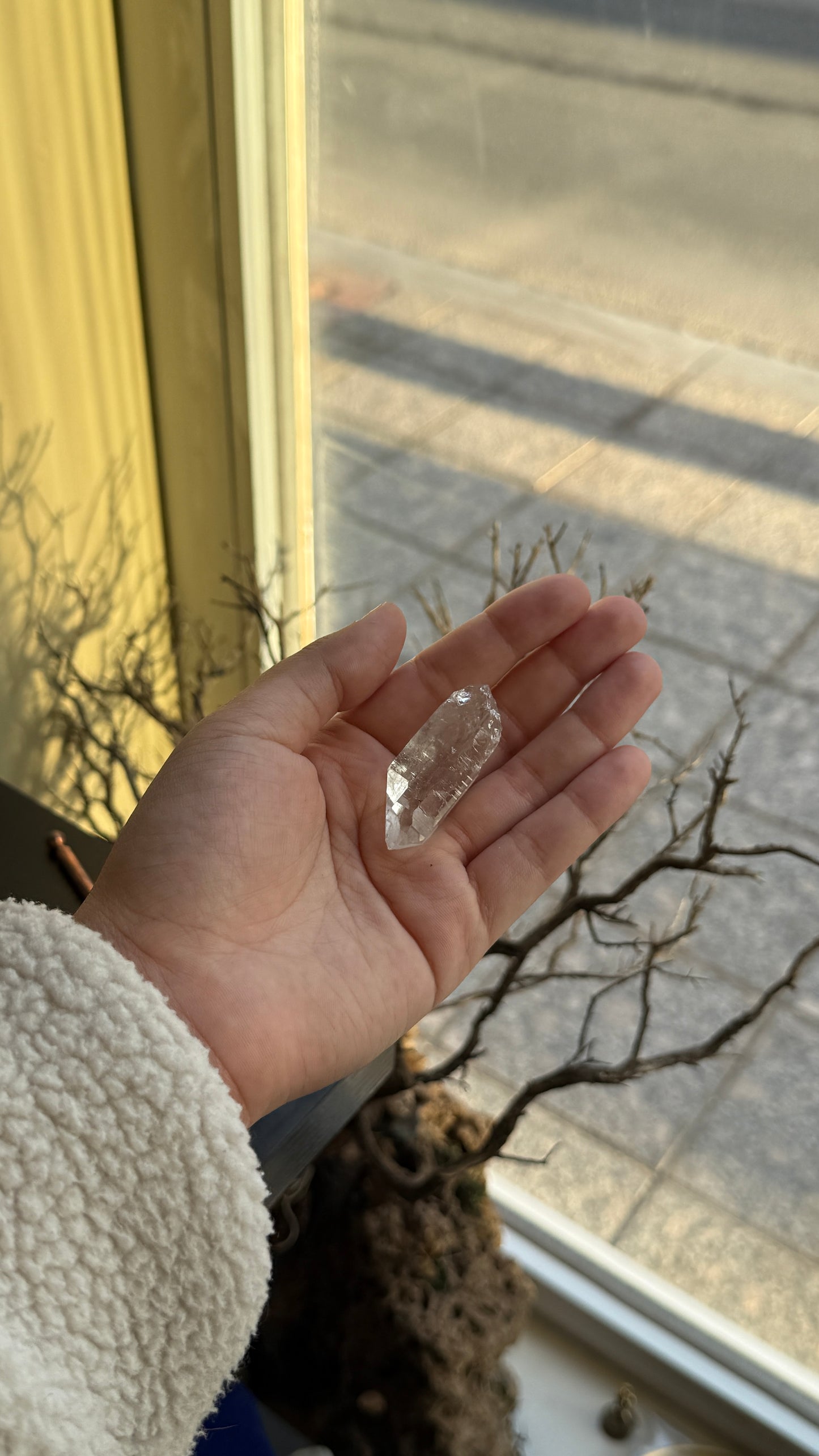 ✨ Drusa de Puntas de Cuarzo Transparente Natural – Brasil ✨