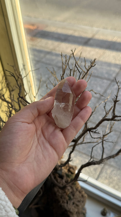 ✨ Drusa de Puntas de Cuarzo Transparente Natural – Brasil ✨