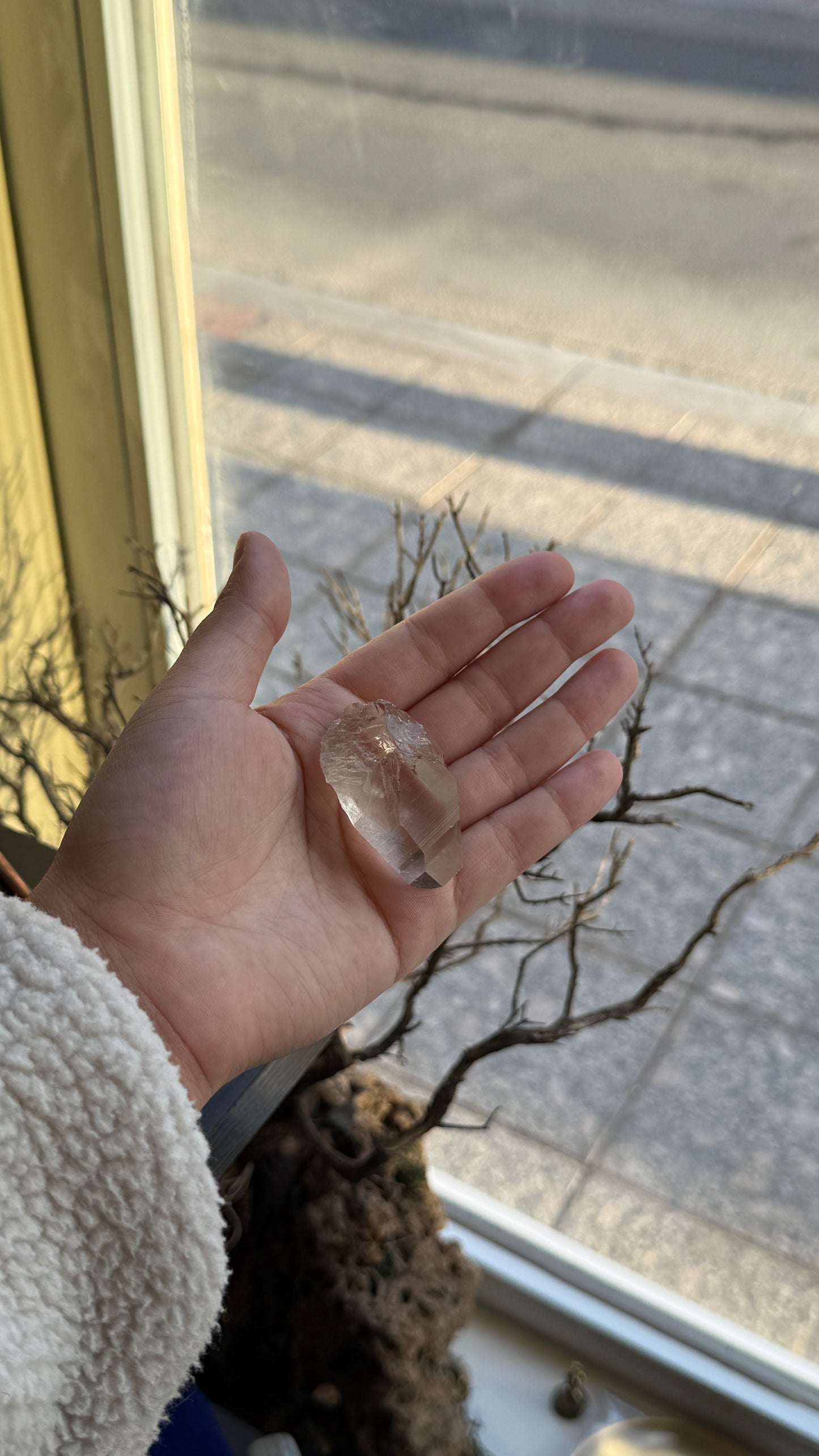 ✨ Drusa de Puntas de Cuarzo Transparente Natural – Brasil ✨