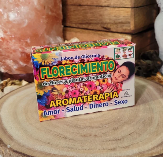 Jabón Esotérico FLORECIMIENTO aromaterapia