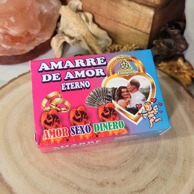 Jabón Esotérico AMARRE DE AMOR ETERNO