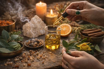 Aceite de Abundancia · Esencia Pura · Templo Arcano