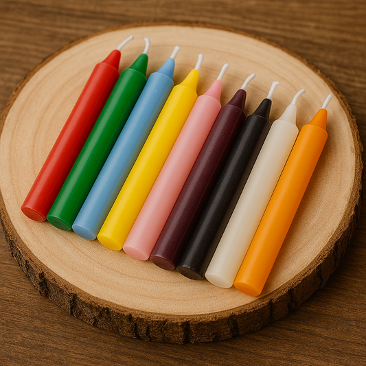 Pack de 5 MINI VELAS ritual de Colores 10cm