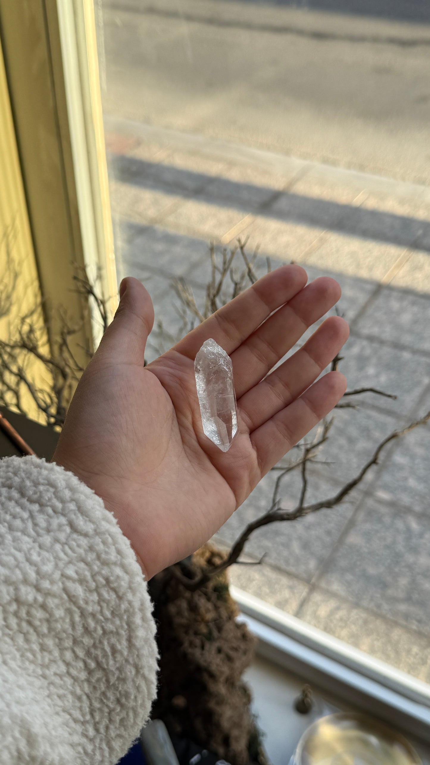 ✨ Drusa de Puntas de Cuarzo Transparente Natural – Brasil ✨