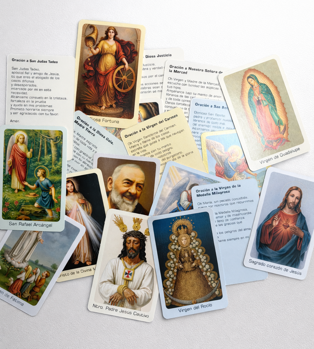 Estampas Oración Santos