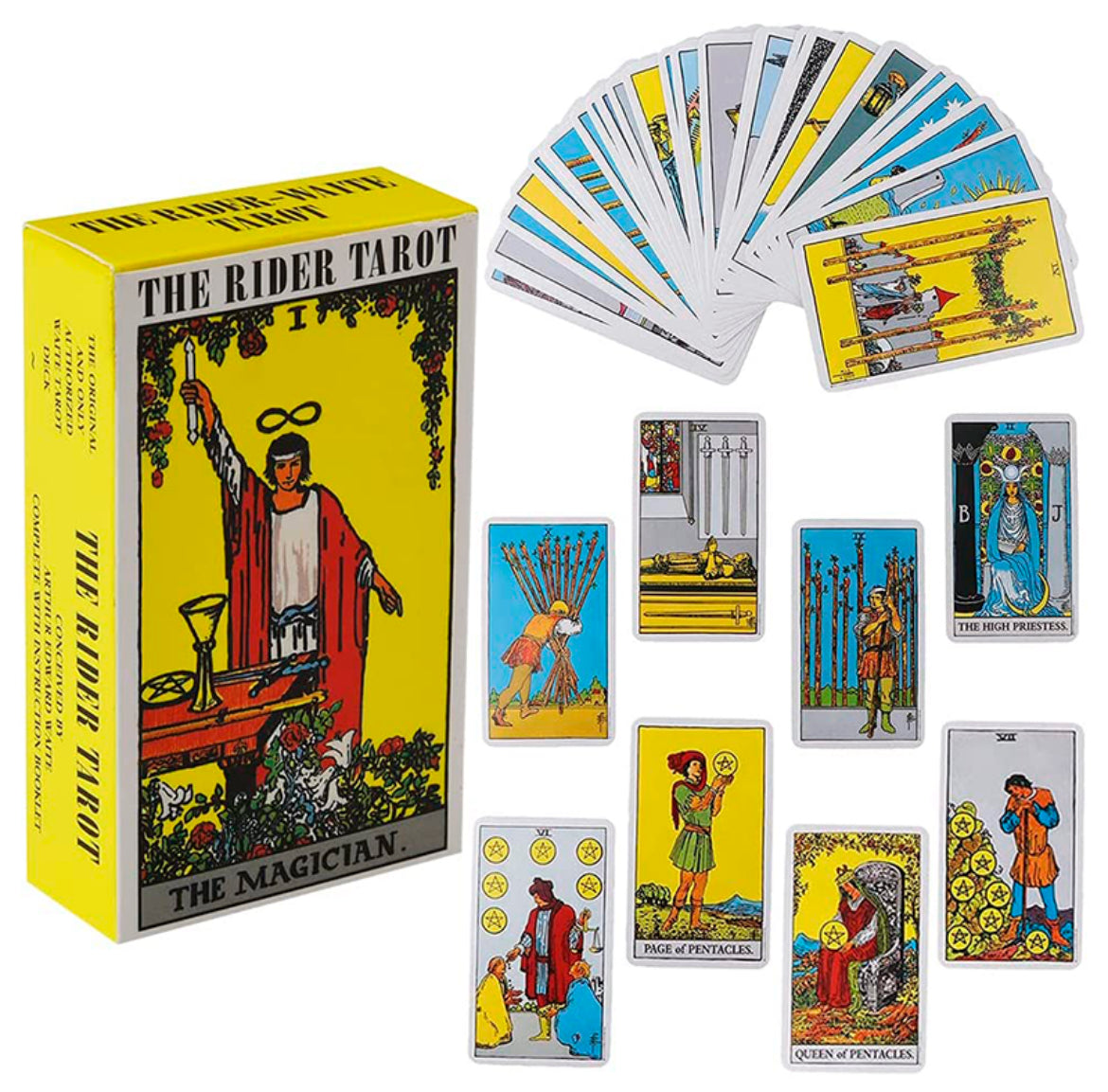 Tarot Rider Waite (Inglés) - Templo Arcano