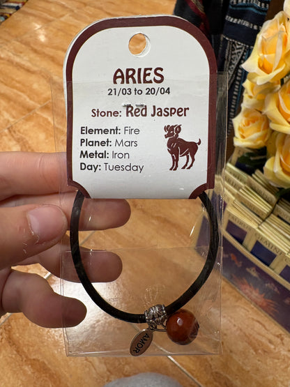✨ Pulseras minerales zodiaco