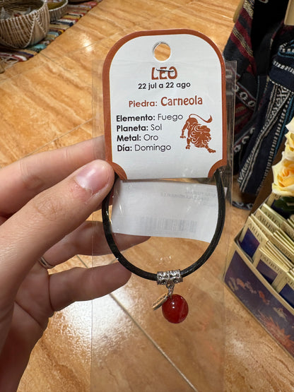 ✨ Pulseras minerales zodiaco