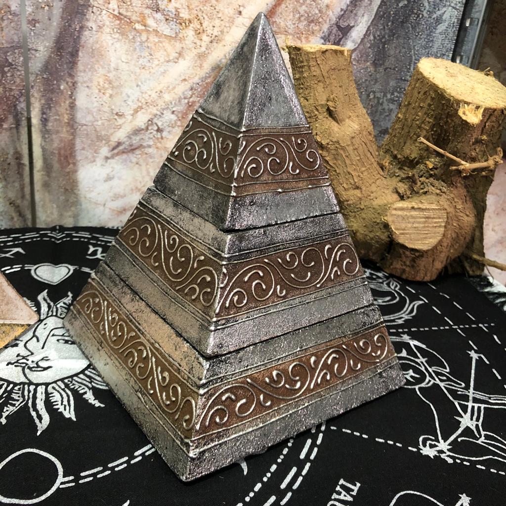 Pirámides caja Joyero Egipcias 20cm - Templo Arcano