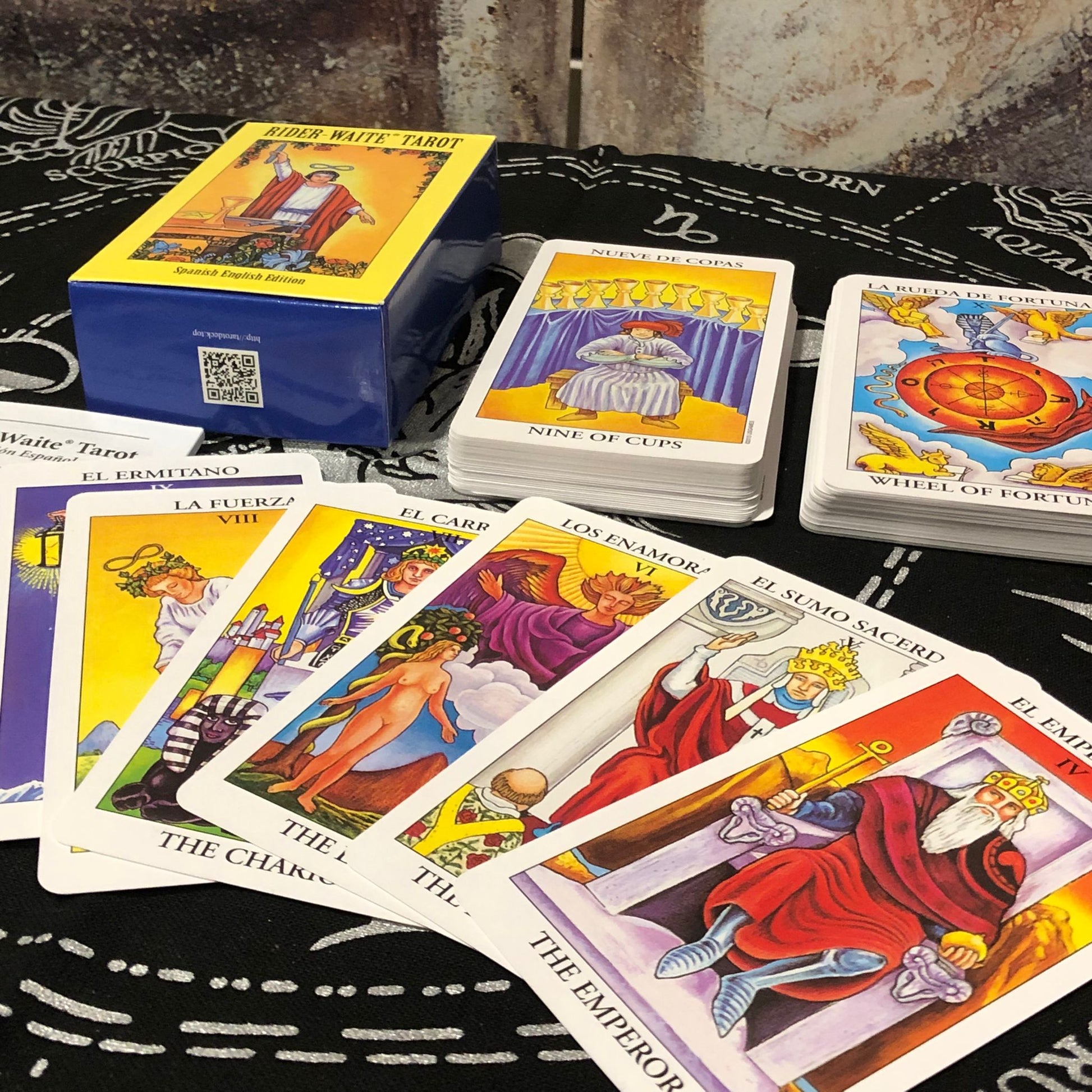 Tarot Rider Waite edición Español-Inglés - Templo Arcano