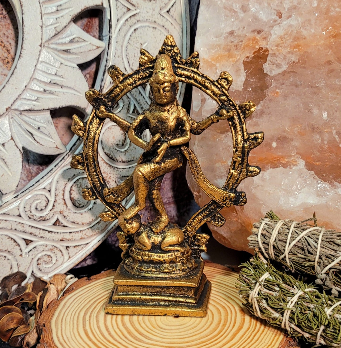 Estatua Danza SHIVA Buda KALI - Templo Arcano