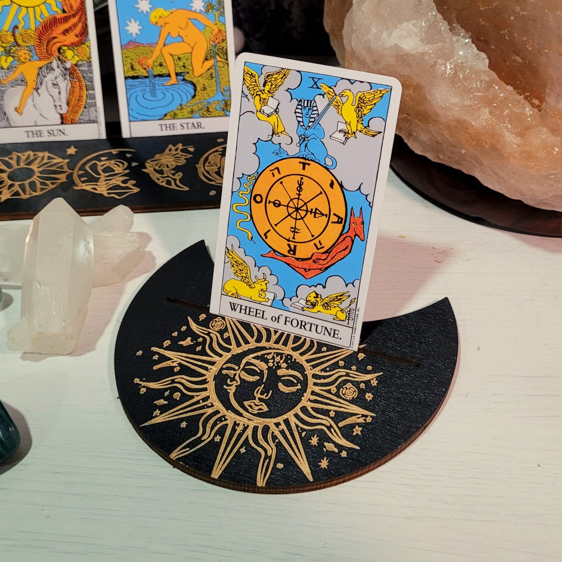 Soporte para Cartas de Tarot y Oráculo - Templo Arcano