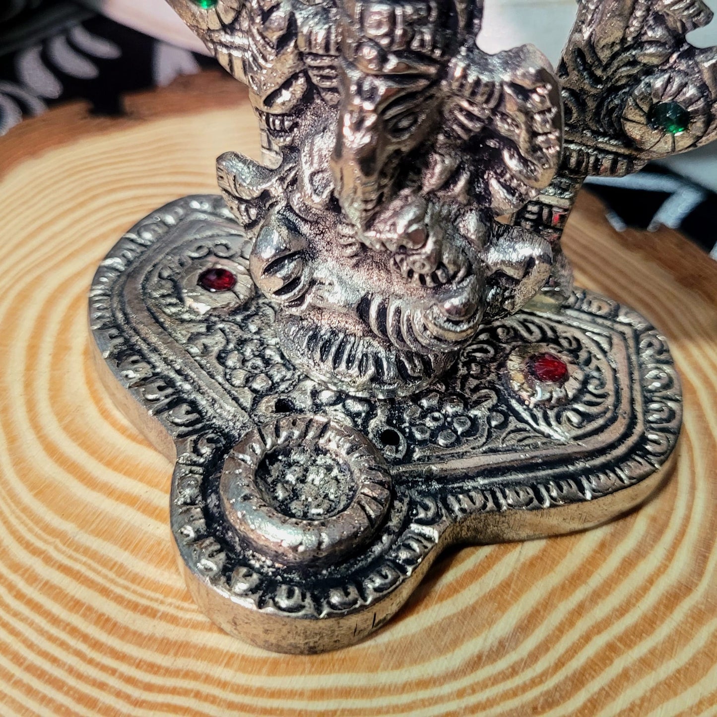 Figura Ganesha Talismán Portaincienso