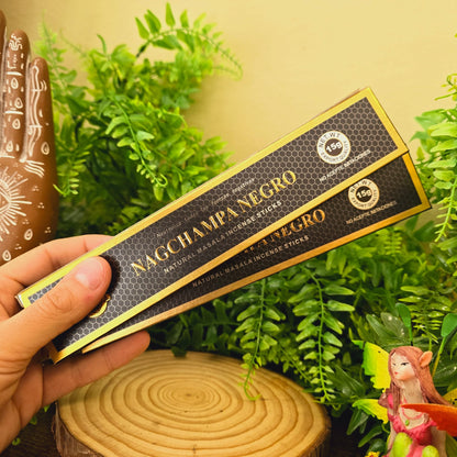 🖤✨ Incienso Nag Champa Negro - Protección y Poder Esotérico ✨🖤