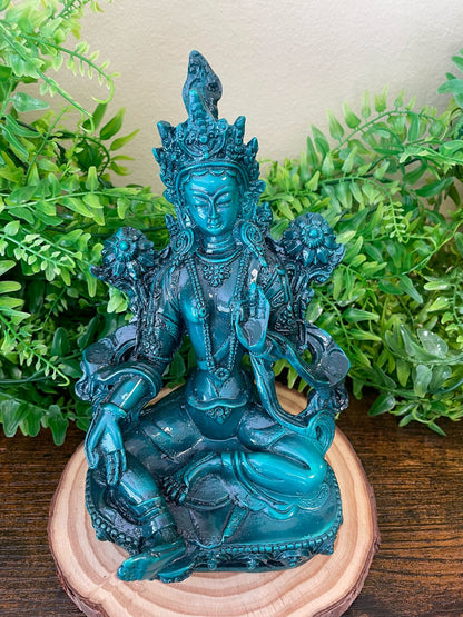 Figura de Tara Verde - Protección, Compasión y Liberación