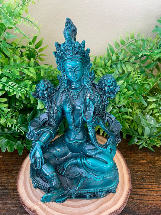 Figura de Tara Verde - Protección, Compasión y Liberación