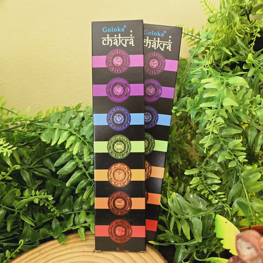 Incienso Goloka Chakras - Equilibra tu Energía en Templo Arcano