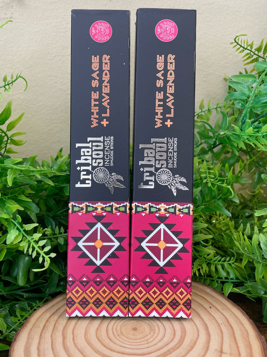 🌿 Incienso Tribal Soul - Salvia Blanca & Lavanda 🌿
