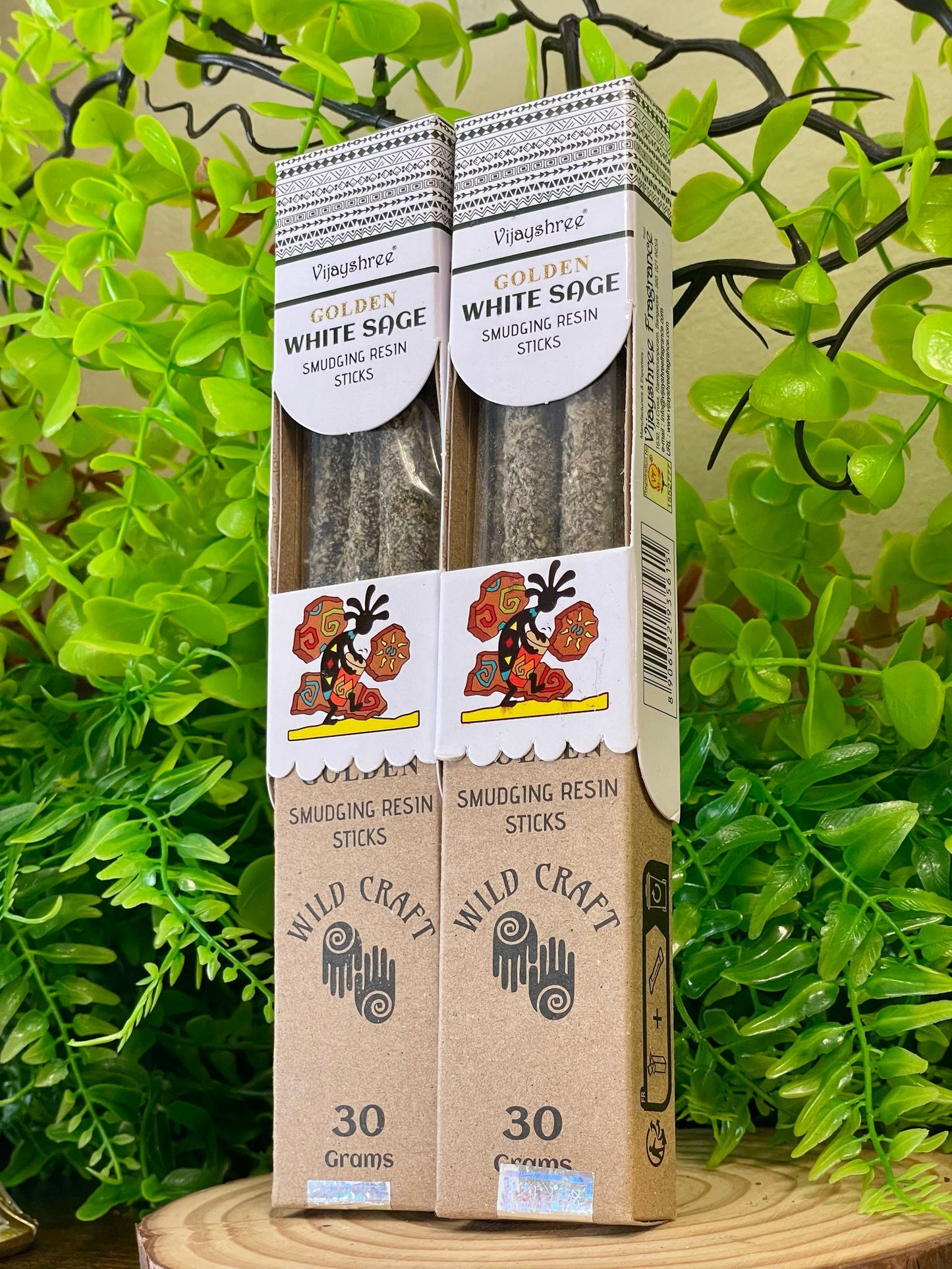 Incienso Vijayshree Golden Smudging – Purificación Ancestral en Stick