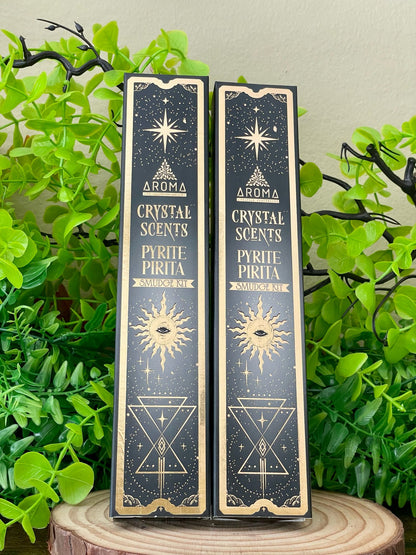🔮 Inciensos Crystal Scents – Aromaterapia con el poder de los minerales 🔮