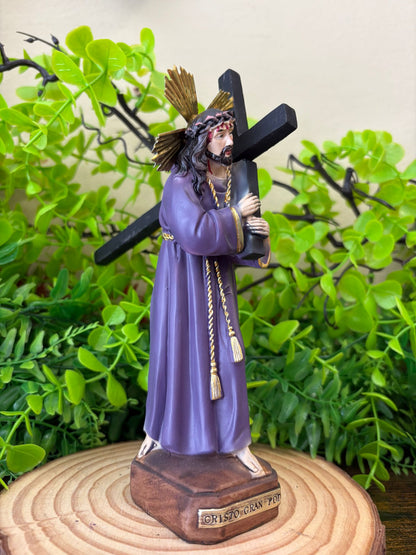 ✨ Figura de Cristo Gran Poder – Símbolo de fe, fuerza y protección espiritual 19cm