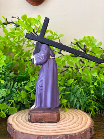 ✨ Figura de Cristo Gran Poder – Símbolo de fe, fuerza y protección espiritual 19cm
