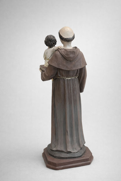 San Francisco con el Niño Jesús – Figura Religiosa