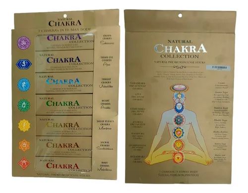 Pack Inciensos Chakra Collection – Armonización de los 7 Chakras